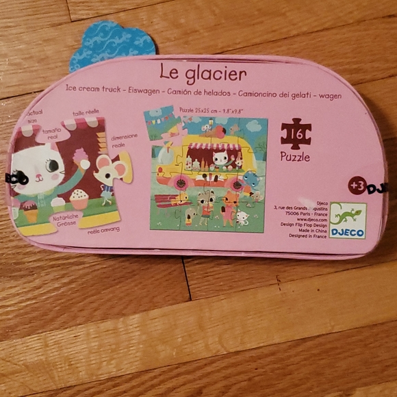 Djeco icecream truck puzzle - Picture 2 of 4